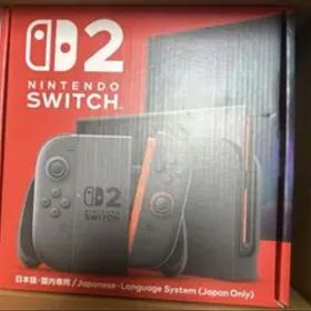 Nintendo Switch 2 日本語対応 本体(使用回数3回程度)
