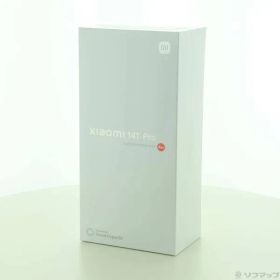 ソフマップ 〔未使用品〕 未使用品 Xiaomi 14T Pro 256GB チタングレー MZB0HIMJP SIMフリー【349】