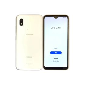 【中古】 SAMSUNG Galaxy A21 SC-42A White ホワイト docomo SIMロック解除済 白ロム 本体