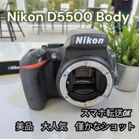 ♥美品♥Nikon D5500◆タッチパネル＆自撮りOK ボディ
