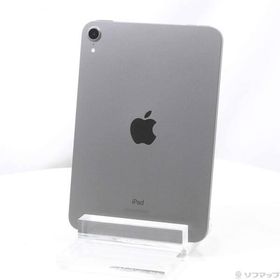 〔中古〕Apple(アップル) iPad mini 第6世代 64GB スペースグレイ MK7M3J／A Wi-Fi〔377-ud〕