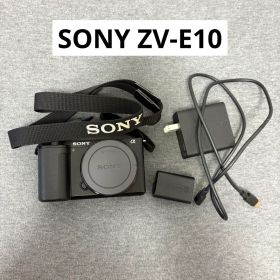 【動作確認済】SONY ZV-E10 ボディ 黒