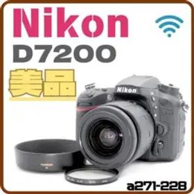 匿名配送✨Nikon D7200 デジタル一眼レフ レンズ付き 標準