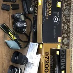 Nikon D7200 カメラレンズ2種付き