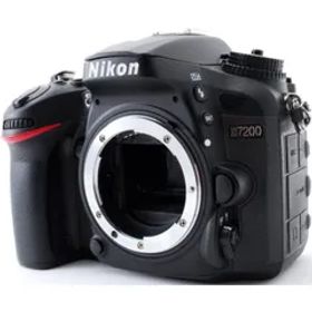 ニコン デジタル一眼 Nikon D7200 ボディ 中古 Wi-Fi搭載 新品SDカード ＆ カメラメンテナンスセット付き