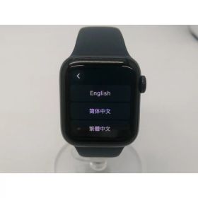【中古】Apple Apple Watch SE2 40mm GPS ミッドナイトアルミニウムケース/ミッドナイトスポーツバンド MNJT3J/A【広島本通】保証期間1ヶ月【ランクB】