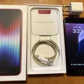 iPhone SE 第3世代 64GB SIMフリー 充電ケーブル・ACアダプタ