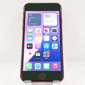 【ジャンク品】iPhoneSE 第3世代 128GB au レッド 送料無料 本体 c13538 ※ジャンク