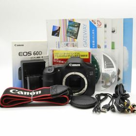キヤノン(Canon)の■ほぼ新品■デジタル一眼レフカメラ EOS 60D ボディ ブラック(デジタル一眼)