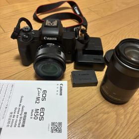 【ダブルズームセット】Canon EOS kiss M2 ミラーレス一眼カメラ