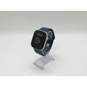 【中古】Apple Apple Watch Series10 46mm GPS シルバーアルミニウムケース/デニムスポーツバンド (M/L) MWWM3J/A【福岡天神】保証期間1ヶ月【ランクB】