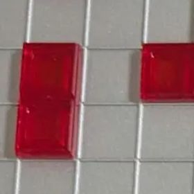 【バラ売り】ブロックスDX Blokus パーツ赤2マス