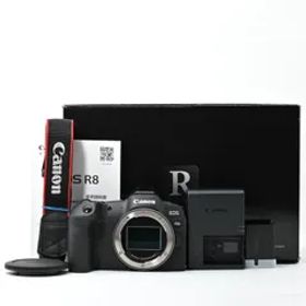 ＜美品＞ Canon キヤノン EOS R8 ボディ｜シャッター数1000枚以下の新品同等品｜軽量フルサイズで高画質＆高速AF｜動作確認済