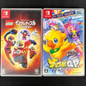 中古 Switch LEGOインクレディブル チョコボGP セット