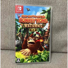 ニンテンドウ(任天堂)の【動作確認済】ドンキーコング リターンズ HD Switch ソフト 任天堂(家庭用ゲームソフト)