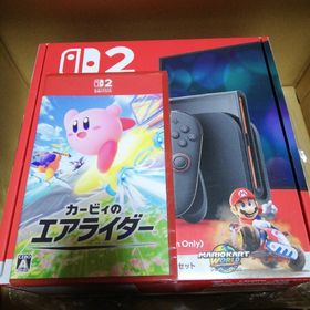 ニンテンドースイッチ(Nintendo Switch)のSwitch2本体マリオカートワールド&カービィのエアライダー(家庭用ゲーム機本体)