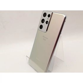 【中古】SAMSUNG docomo 【SIMロック解除済み】 Galaxy S21 Ultra 5G ファントムシルバー 12GB 256GB SC-52B【神保町】保証期間1ヶ月【ランクC】