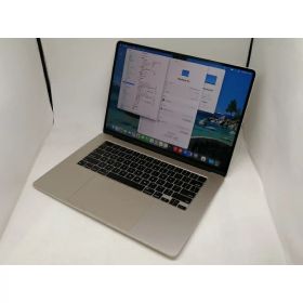 【中古】Apple MacBook Air 15インチ CTO (M3,2024) スターライト M3(CPU:8C/GPU:10C)/8G/256G【日本橋3】保証期間1ヶ月【ランクB】