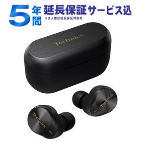 【5年間延長保証込】Technics テクニクス EAH-AZ80-K（ブラック） ワイヤレスステレオインサイドホン