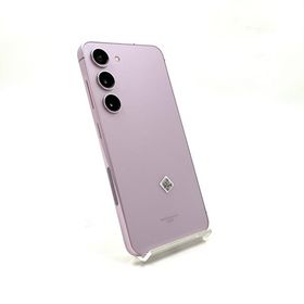 【全額返金保証】【最速発送】SAMSUNG Galaxy S23 256GB Lavender au SCG19 白ロム 動作確認済