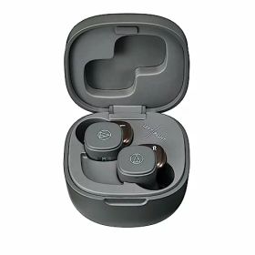 オーディオテクニカ ワイヤレスイヤホン ストーンブラック Bluetooth 急速充電 小型 軽量 サスティナブル ATH-SQ1TW STB