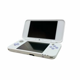 【中古】 Newニンテンドー2DS LL JAN-001 ホワイト/ラベンダー 箱あり ACアダプター付き ゲーム機 任天堂 中古 C10877068