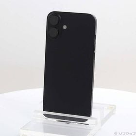 〔中古〕Apple(アップル) iPhone16 Plus 128GB ブラック 3N343J／A SIMフリー〔377-ud〕