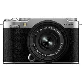 FUJIFILM デジタル一眼カメラ FUJIFILM X-M5 XC15-45mmレンズキット [シルバー]