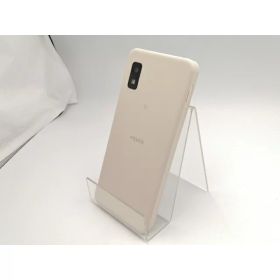 【中古】SHARP ymobile 【SIMフリー】 AQUOS wish アイボリー 4GB 64GB A104SH【ECセンター】保証期間1ヶ月【ランクA】