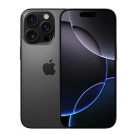 【中古】Apple(アップル) iPhone16 Pro 128GB ブラックチタニウム MYMV3J／A SIMフリー 【258-ud】
