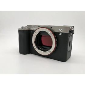 【中古】SONY α7C ボディ ILCE-7C シルバー【秋葉5号】保証期間1ヶ月【ランクA】