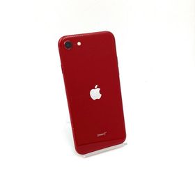 アップル(Apple)の【全額返金保証】【最速発送】Apple iPhone iPhone SE（第3世代） 64GB (PRODUCT)RED au 動作確認済(スマートフォン本体)