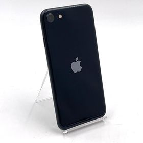 アップル(Apple)の【全額返金保証】【最速発送】Apple iPhone iPhone SE（第3世代） 64GB ミッドナイト SIMフリー 動作確認済(スマートフォン本体)
