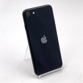 アップル(Apple)の【全額返金保証】【最速発送】Apple iPhone iPhone SE（第3世代） 64GB ミッドナイト docomo SIMフリー 動作確認済(スマートフォン本体)