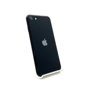 アップル(Apple)の【全額返金保証】【最速発送】Apple iPhone iPhone SE（第3世代） 128GB ミッドナイト au 美品 動作確認済(スマートフォン本体)