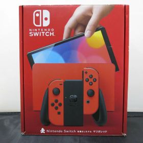 【全品ポイント10倍！要エントリー】ニンテンドー Nintendo Nintendo Switch （有機ELモデル） マリオレッド HEG-S-RAAAA 【中古】
