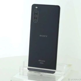 【中古】SONY(ソニー) Xperia 10 III 128GB ブラック SO-52B docomoロック解除SIMフリー 【305-ud】