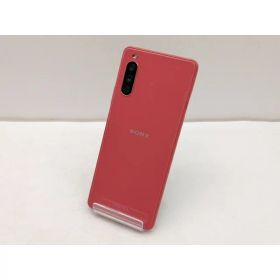 【中古】SONY au 【SIMロック解除済み】 Xperia 10 III ピンク 6GB 128GB SOG04【仙台イービーンズ】保証期間1ヶ月【ランクB】