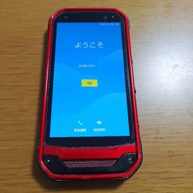 【ジャンク/Qi充電可】TORQUE G03 KYV41 レッド