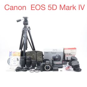 キヤノン(Canon)のデジタル一眼レフカメラ Canon EOS 5D Mark IVレンズセット(デジタル一眼)
