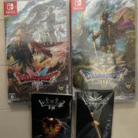ドラゴンクエスト1&2 ドラクエ3 スウィッチソフト&ピンズセット