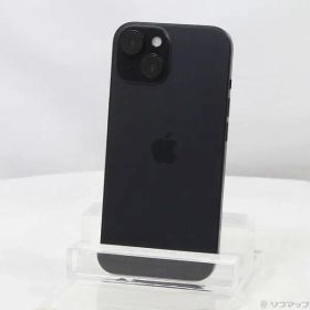 ソフマップ 〔中古品〕 iPhone15 256GB ブラック MTMN3J／A SIMフリー【348】