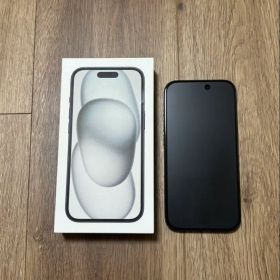 iPhone15 ブラック 本体（箱あり）