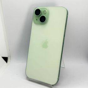 【BT83%】iPhone 15 256GB グリーン DOCOMO SIMロック解除済 #133