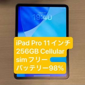 iPadPro 11 256GB SIMフリー Apple バッテリー97%