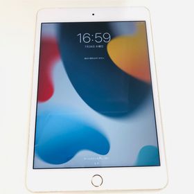 アイパッド(iPad)のApple iPad mini4 ゴールド 128GB ドコモ アップル(タブレット)