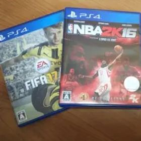 PS4 FIFA17とNBA16ソフト