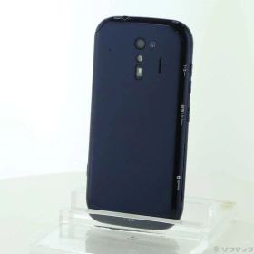 【中古】FUJITSU(富士通） らくらくスマートフォン 32GB ネイビー F-42A docomoロック解除SIMフリー 【368-ud】