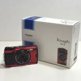 【美品/箱付】OLYMPUS TOUGH TG-6 4K 防水 レッド