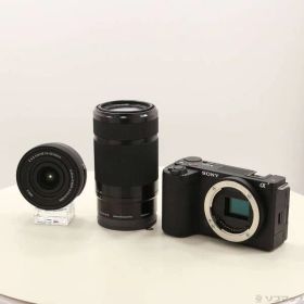 ソフマップ 〔中古品〕 VLOGCAM ZV-E10 II ダブルズームレンズキット ブラック ZV-E10M2X B【262】